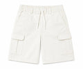 Off-White Cargo Drawstring Shorts — Premium Edition - Darkdxb