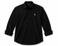 Polo Black Button-Up Shirt - Darkdxb