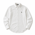 Polo Classic White Button-Up Shirt - Darkdxb