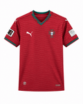 Portugal Home Football Jersey 2026 – Red National Team Shirt (Back View) - Darkdxb