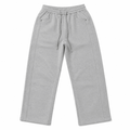 Premium Light Grey Straight Fit Sweatpants – Minimal Everyday Essential - Darkdxb