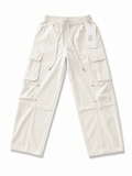 Premium Off-White Cargo Pants – Utility Streetwear Collection - Darkdxb
