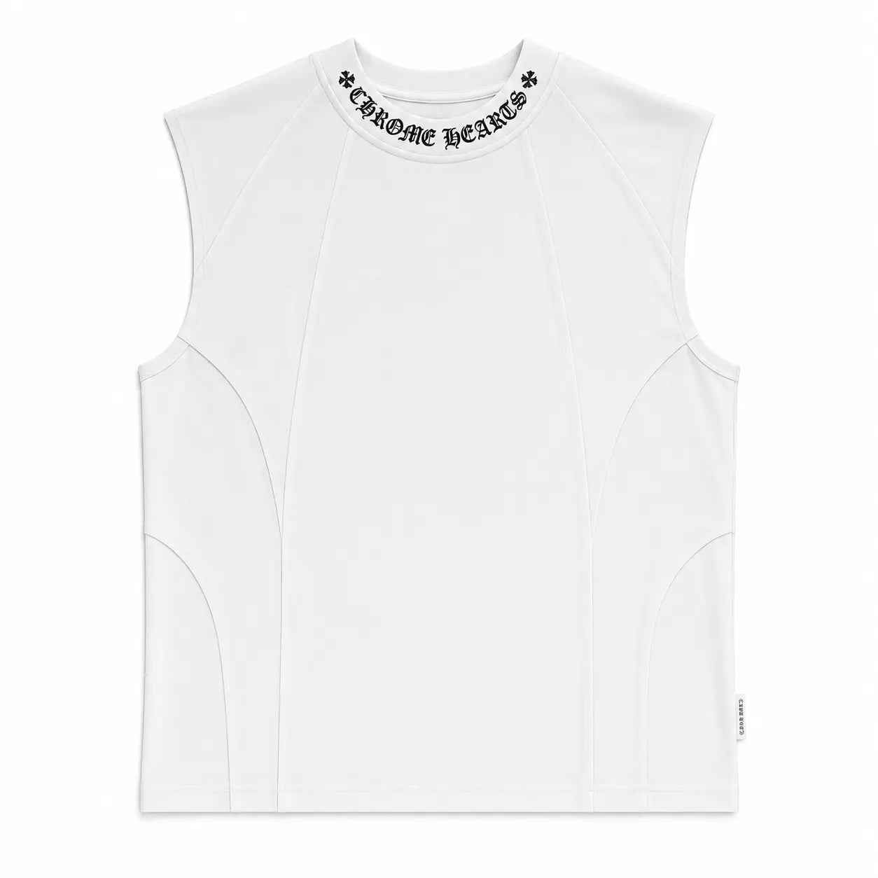 Premium White Oversized Sleeveless Tank Top