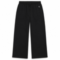 Ralph Lauren Wide-Leg Fleece Sweatpants – Black - Sweatpants - Darkdxb