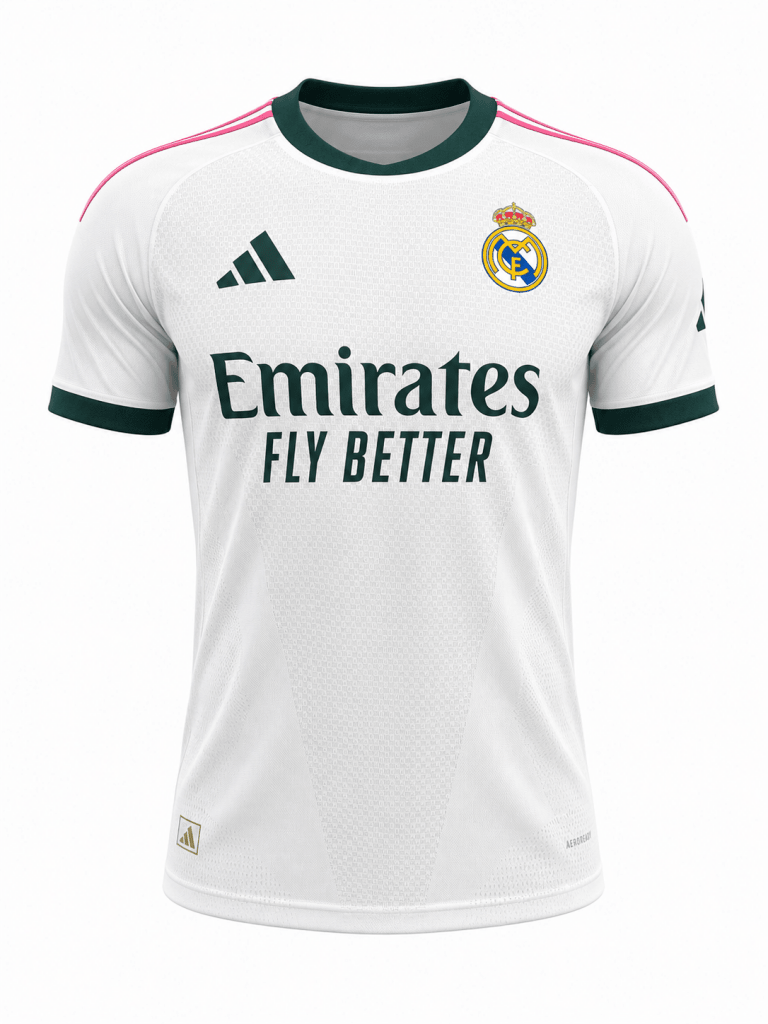 Real Madrid 2024/25 Home Football Jersey – White Match Edition - Darkdxb