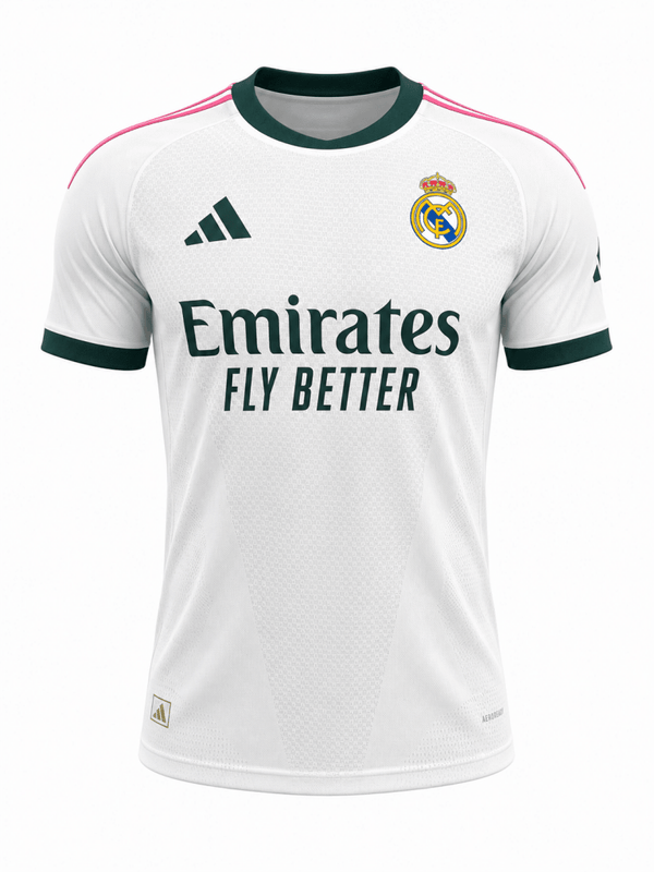 Real Madrid 2024/25 Home Football Jersey – White Match Edition - Darkdxb