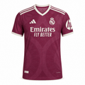 Real Madrid Burgundy Football Jersey - Darkdxb