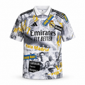 Real Madrid Legends Edition Jersey – White Graphic | Darkdxb