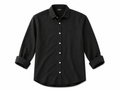 RMZ Classic Black Casual Shirt – Premium Smart Casual Button-Up - Darkdxb