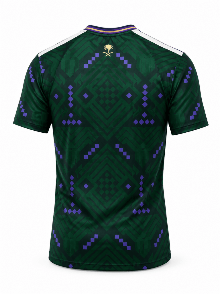 Saudi Arabia Home Football Jersey 2026 – Green Heritage Edition - Darkdxb