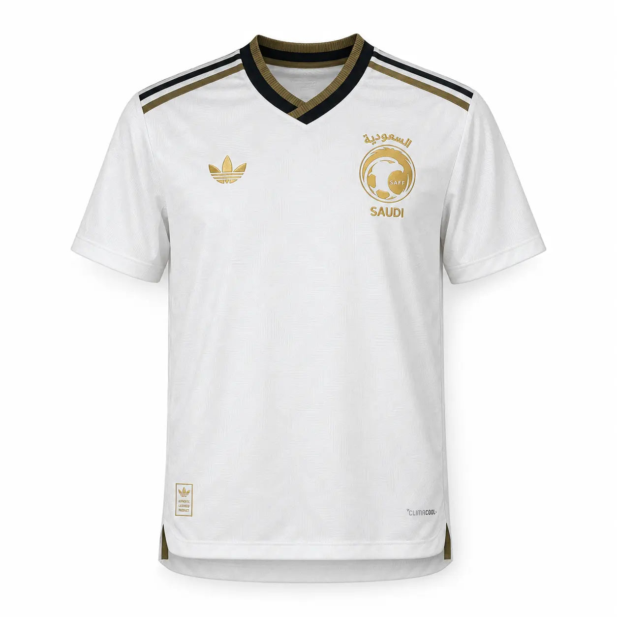 Saudi Arabia White Gold Jersey – Wear Your Pride