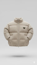 "Sandstone" Corduroy Ribbed Puffer