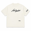 White Acne Studios Script Graphic Heavyweight Tee - Shirts - Darkdxb