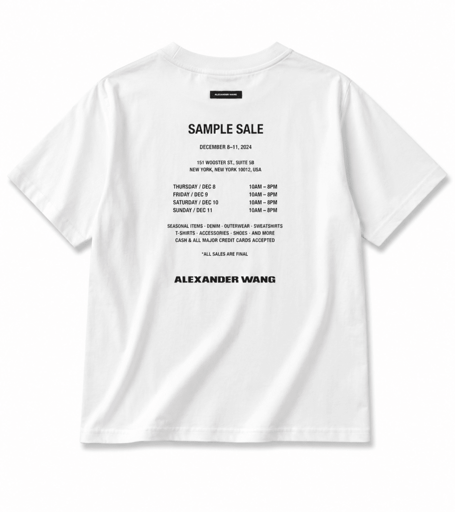 White Oversized Graphic T-Shirt – Sample Sale Back Print Streetwear Tee - Darkdxb