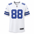 White & Royal Blue Number 88 NFL-Style Football Jersey T-Shirt – Athletic Fit - Shirts - Darkdxb